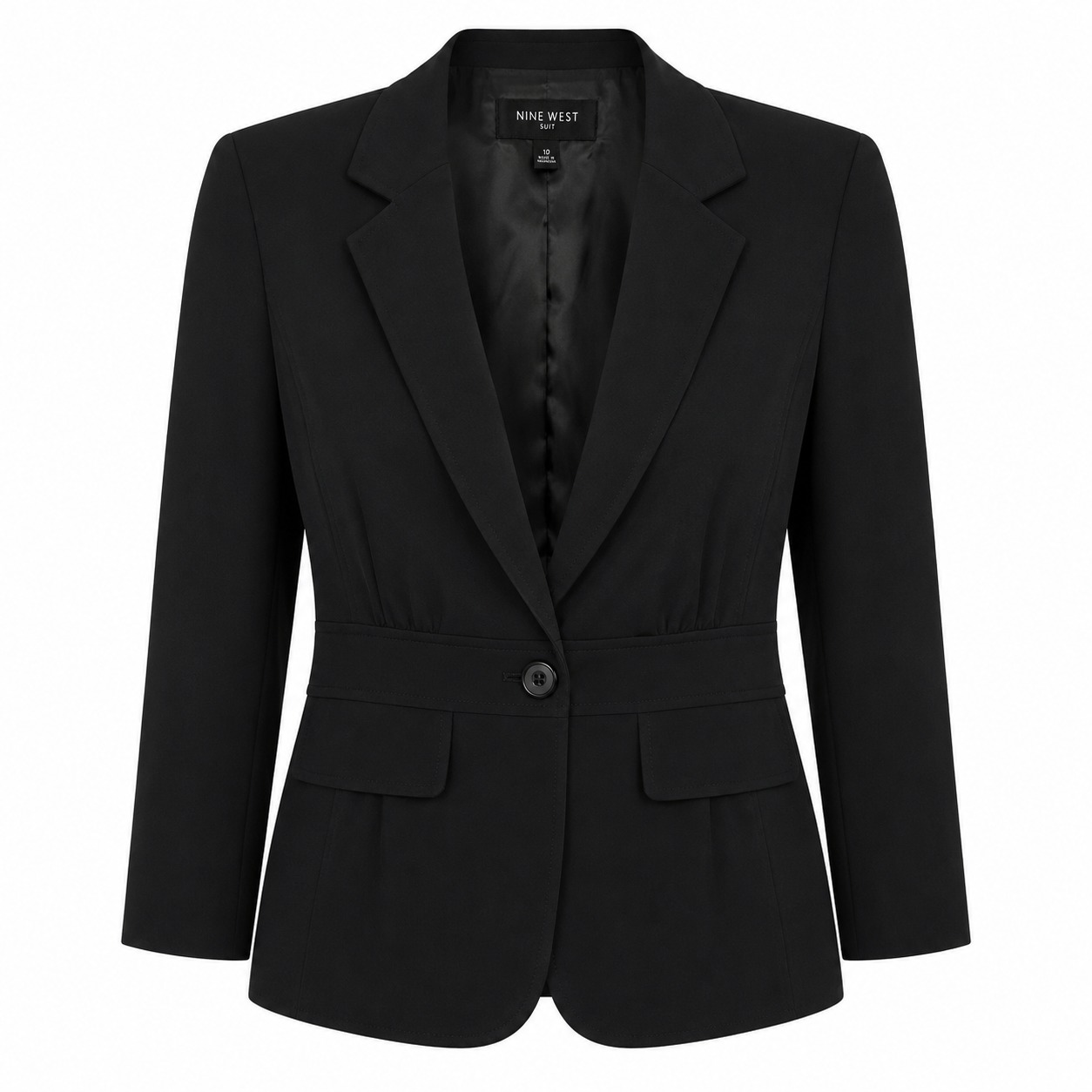 Retro Mod Quiet Luxury Blazer Women Size 10 Office Siren Old Money Workwear